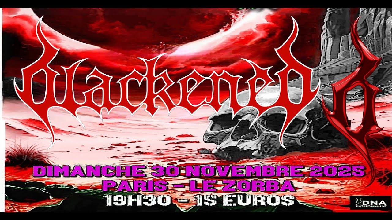 BLACKENED  (Fr) Live Paris @ Le Zorba 20 10 2025