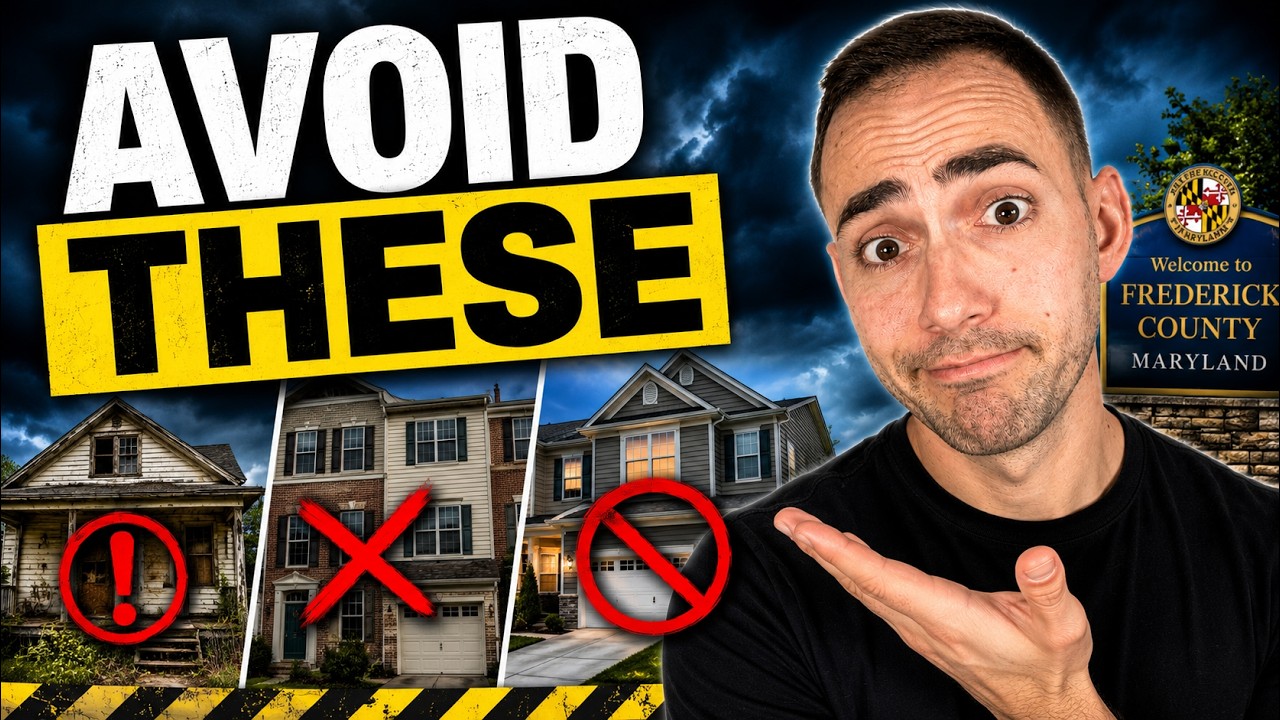 NEVER Buy These Types of Homes in Frederick County Maryland