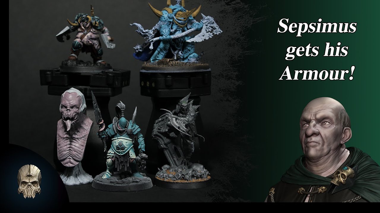 Hobby Vlog #19 - Sepsimus gets his Armour and more 3D Printing