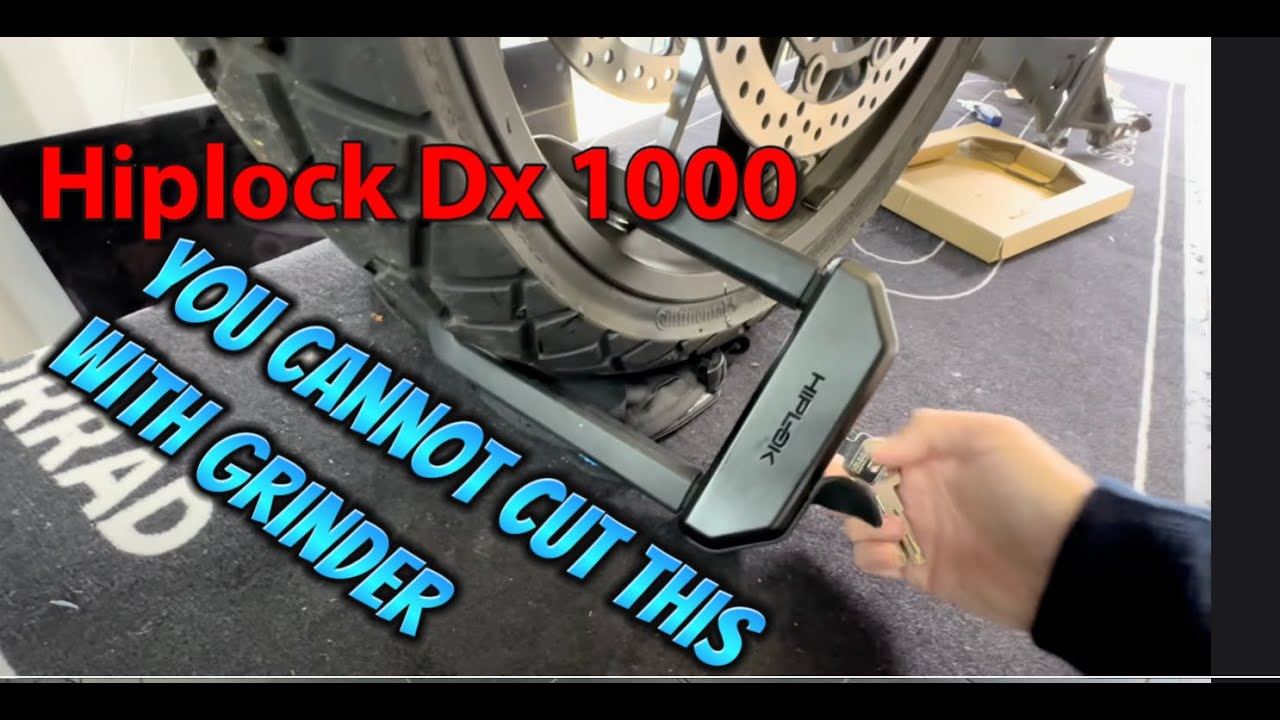 NEW Hiplock Dx 1000 alert,  calling all scumbags you cannot cut this ever walk away