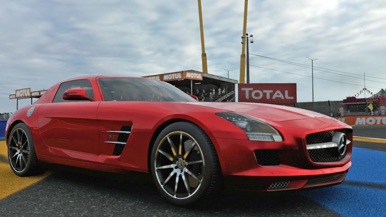 Forza Motorsport 7 - Mercedes-Benz SLS AMG 2011 - Test Drive Gameplay (HD) [1080p60FPS]