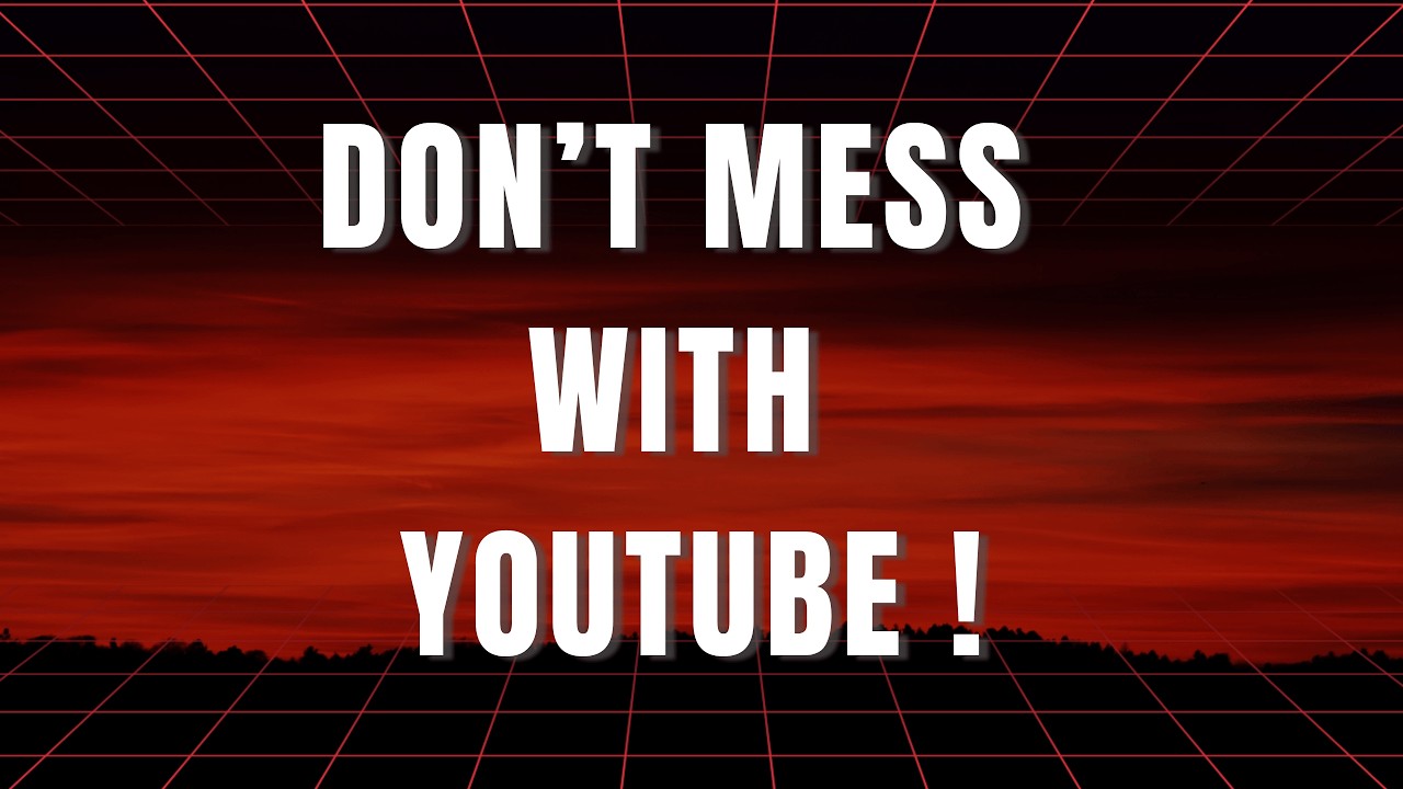 YouTube Will Punish You If You Make This Mistake ( not a SUDOKU game)