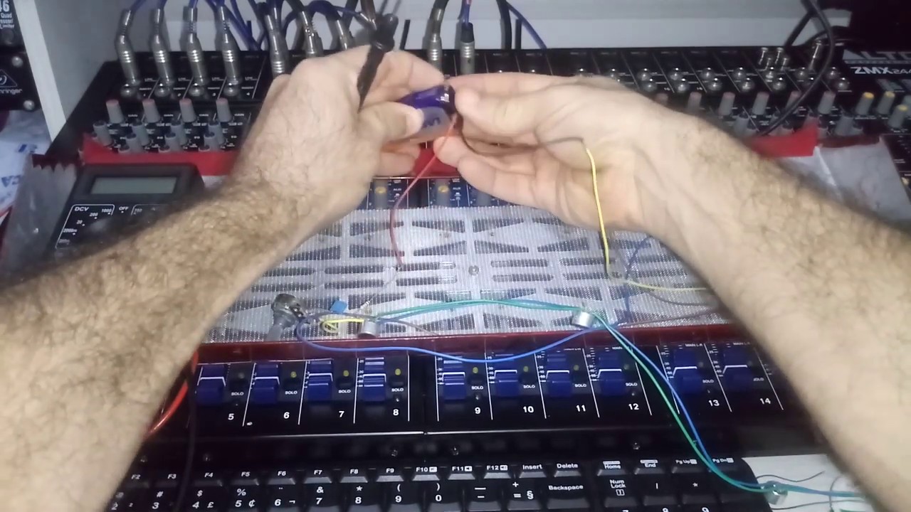 Como fazer captação, eletrificação de acordeon