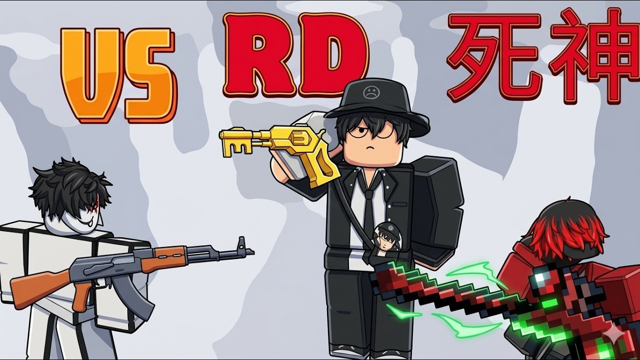 我在五排中對決了rd和死神【 Rivals 競爭者】