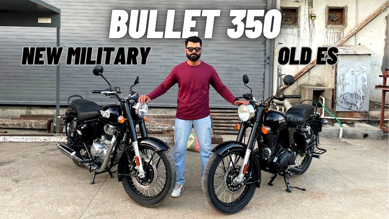 New Bullet 350 Military vs Old Bullet 350 ES | Detailed Comparison | Motorxone