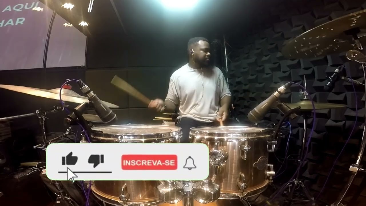 🎶 Um Novo Dia – Get Worship | DrumCam | Kadu Simon's