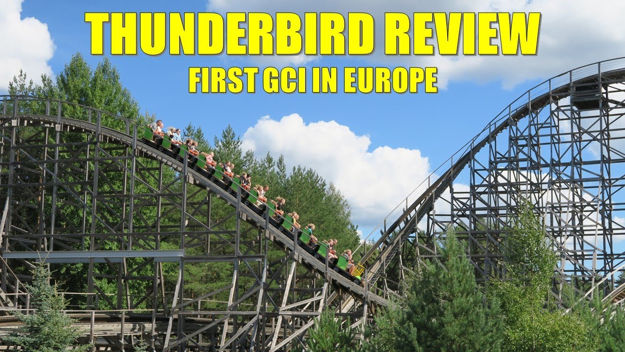 Thunderbird Review, PowerLand Great Coasters International Wood Coaster | First GCI in Europe