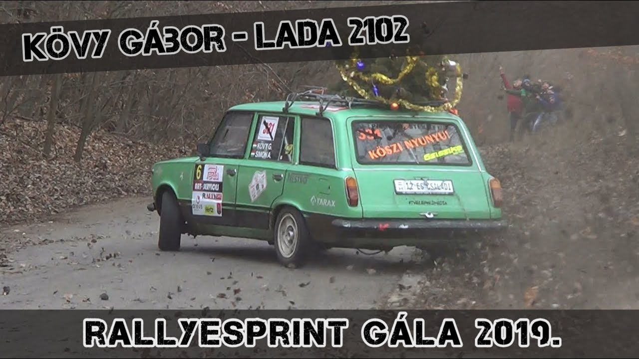 Kövy Gábor-Lada 2102 / Rallye Sprint Gála 2019. - TheLepoldMedia