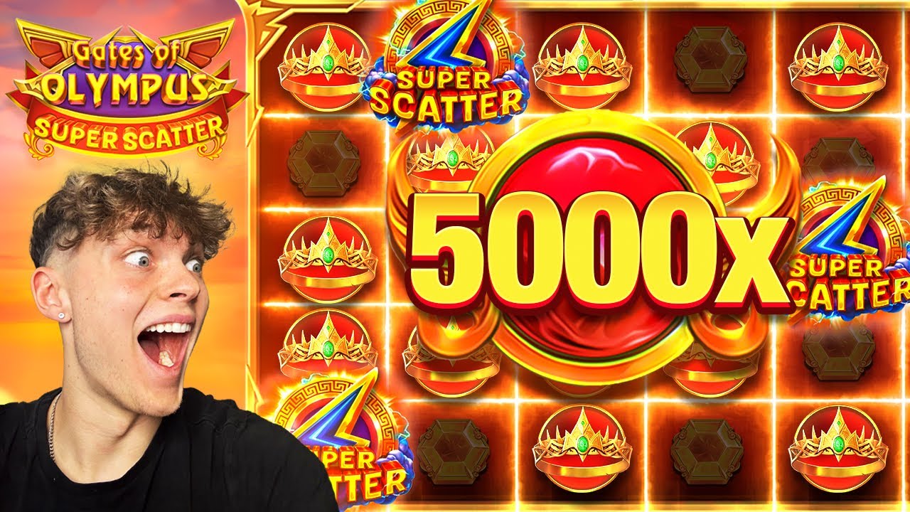 MY LUCKIEST EVER WIN ON GATES OF OLYMPUS SUPER SCATTER...