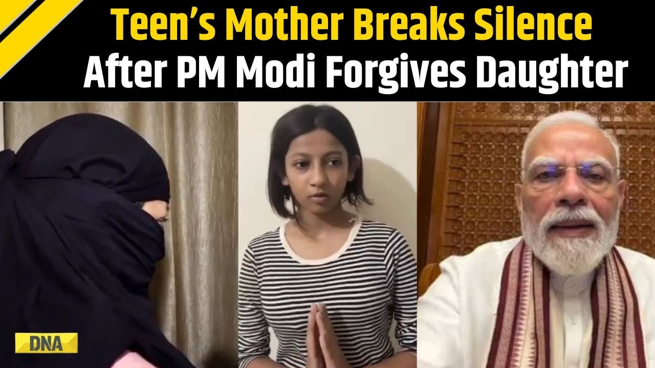 CJP Protest: Noida Teen's Mother Thanks Modi For Forgiving Daughter, Wants Him To 'Adopt' Her
