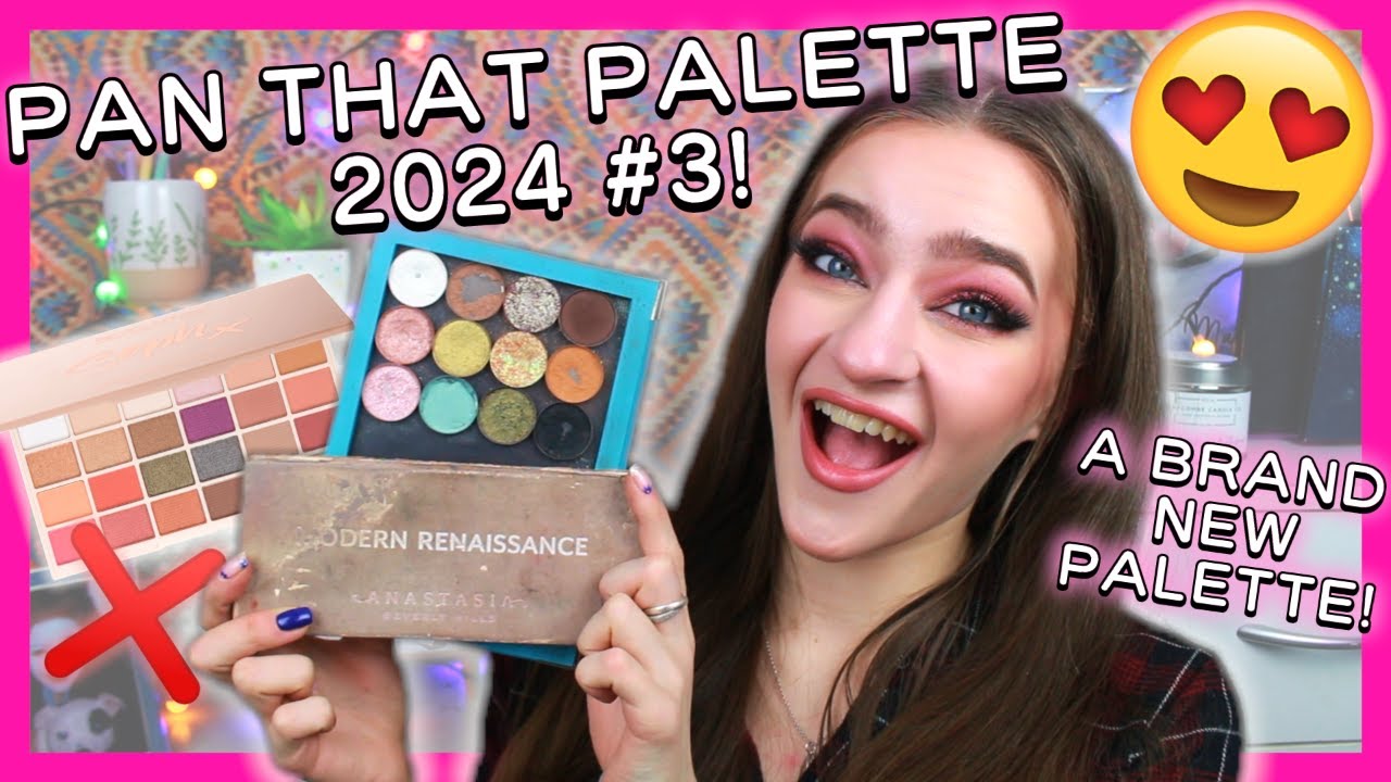 PAN THAT PALETTE 2024 #3!! (some HUGE changes!!) #panthatpalette #projectpan #eyeshadow