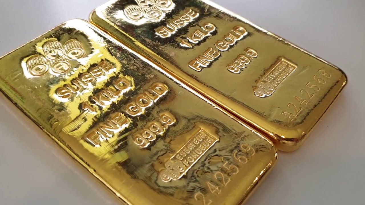 PAMP Suisse Gold Bars | 1kg Gold Bars | 1 KILO PAMP GOLD BULLION