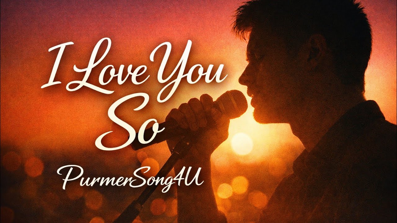 I Love You So – Emotional Pop R&B Ballad