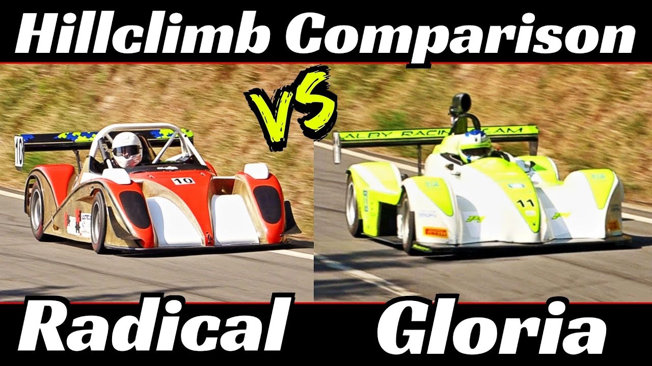 Radical SR4 Vs Gloria C8P Evo, 2020 Bologna-Raticosa HillClimb Virtual Comparison, Motorbike Engines