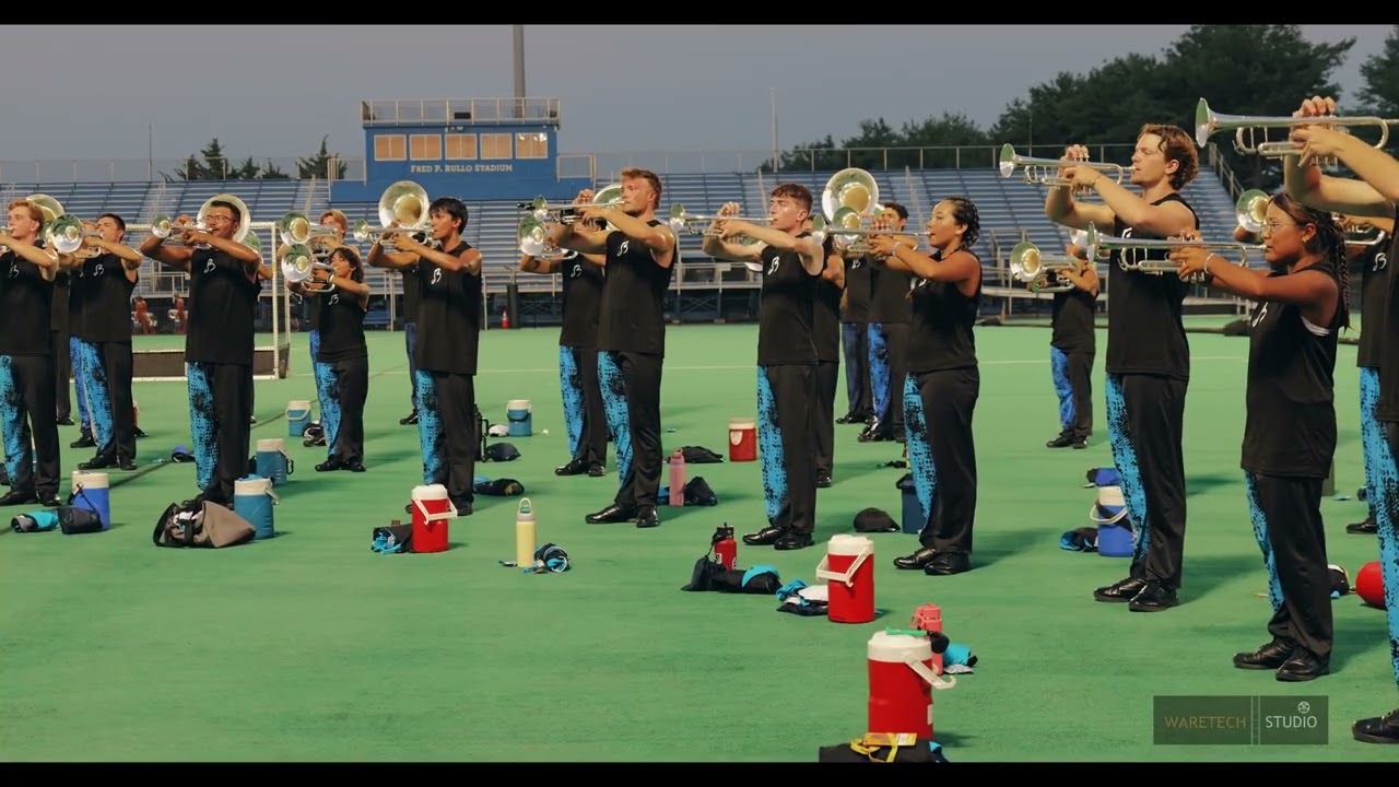 Blue Devils Hornline warmup - DCI Delaware 2025