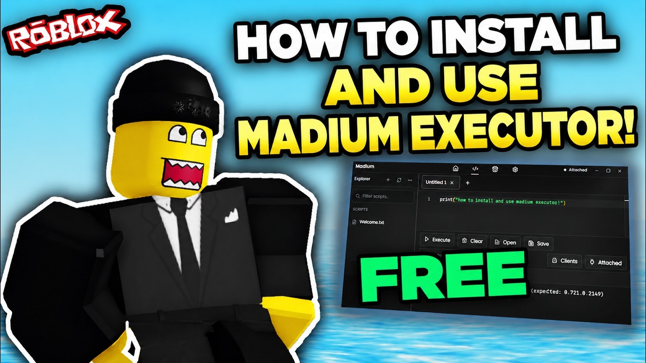 How To Get Madium Executor 2026 - Install & Use FREE KEYLESS Roblox Executor