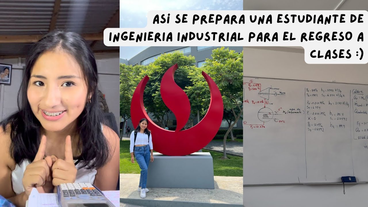 Estudiante de Ing. Industrial se prepara para el regreso a clases 2023 #Beca18 #UPC #universidad