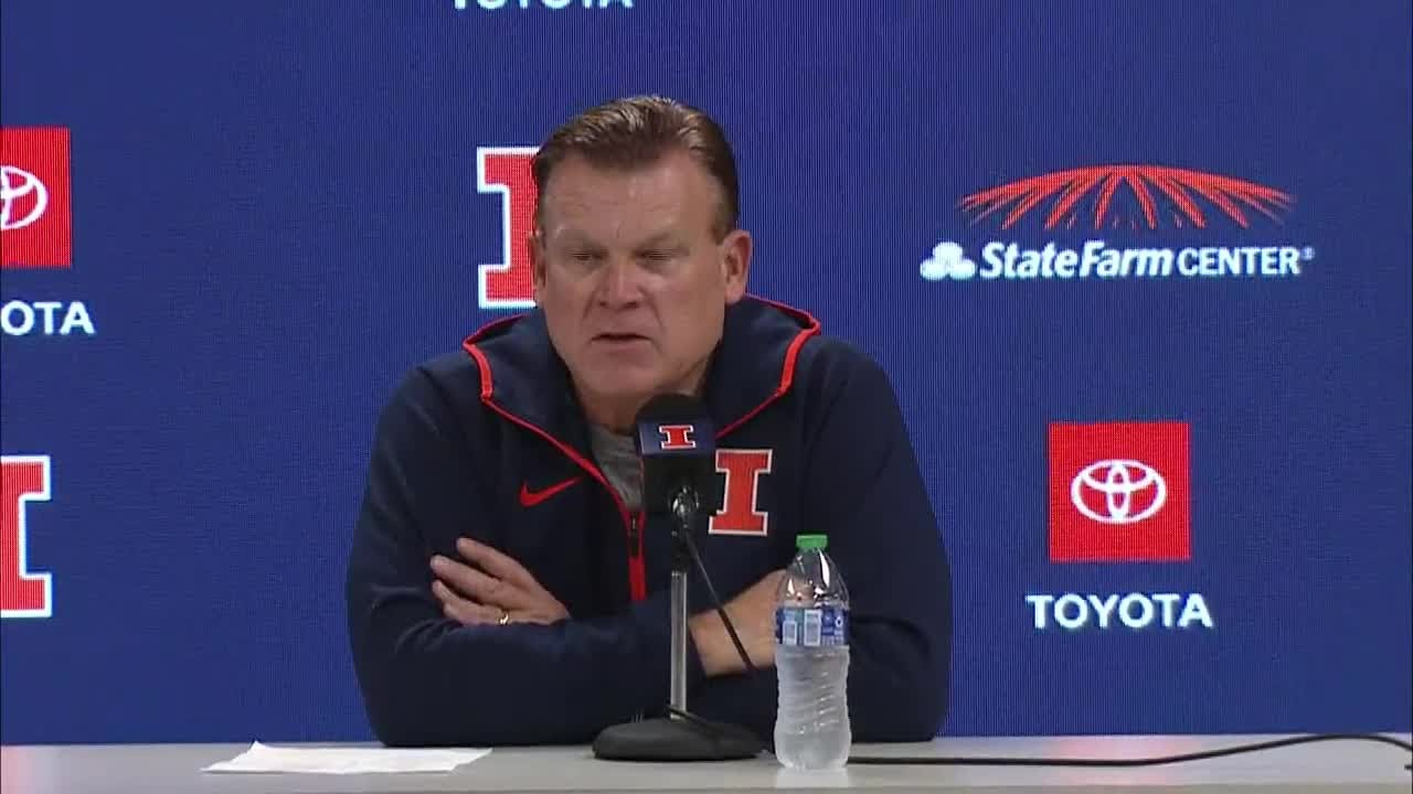 Illini MBB | Coach Underwood Press Conference 11/8/2021