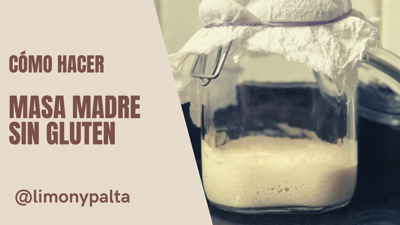 MASA MADRE SIN GLUTEN, CON HARINA DE ARROZ INTEGRAL