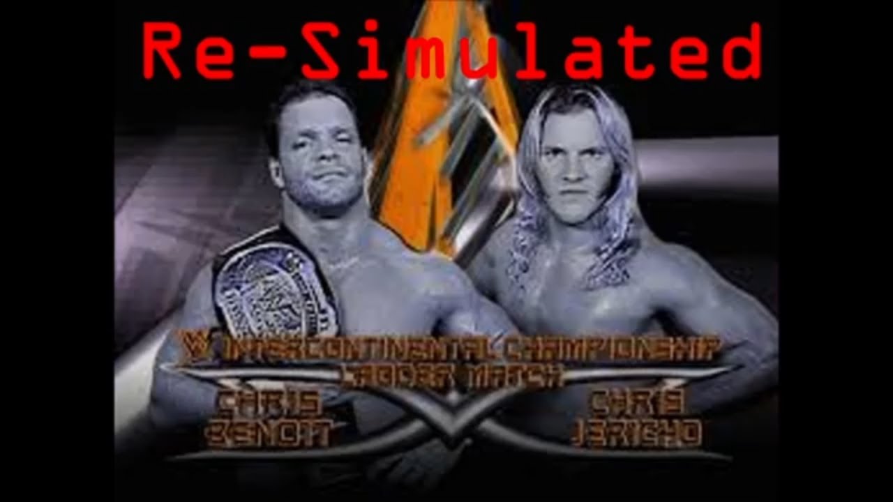 RESIMULATION EP. 17 (Jericho vs Benoit Royal Rumble 2001 Ladder Match)