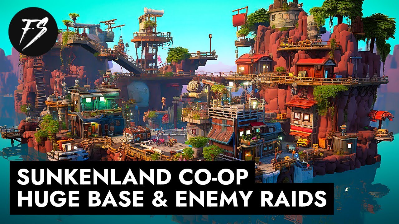 HUGE Base Building & DEADLY Base Raids | NEW Sunkenland Gameplay