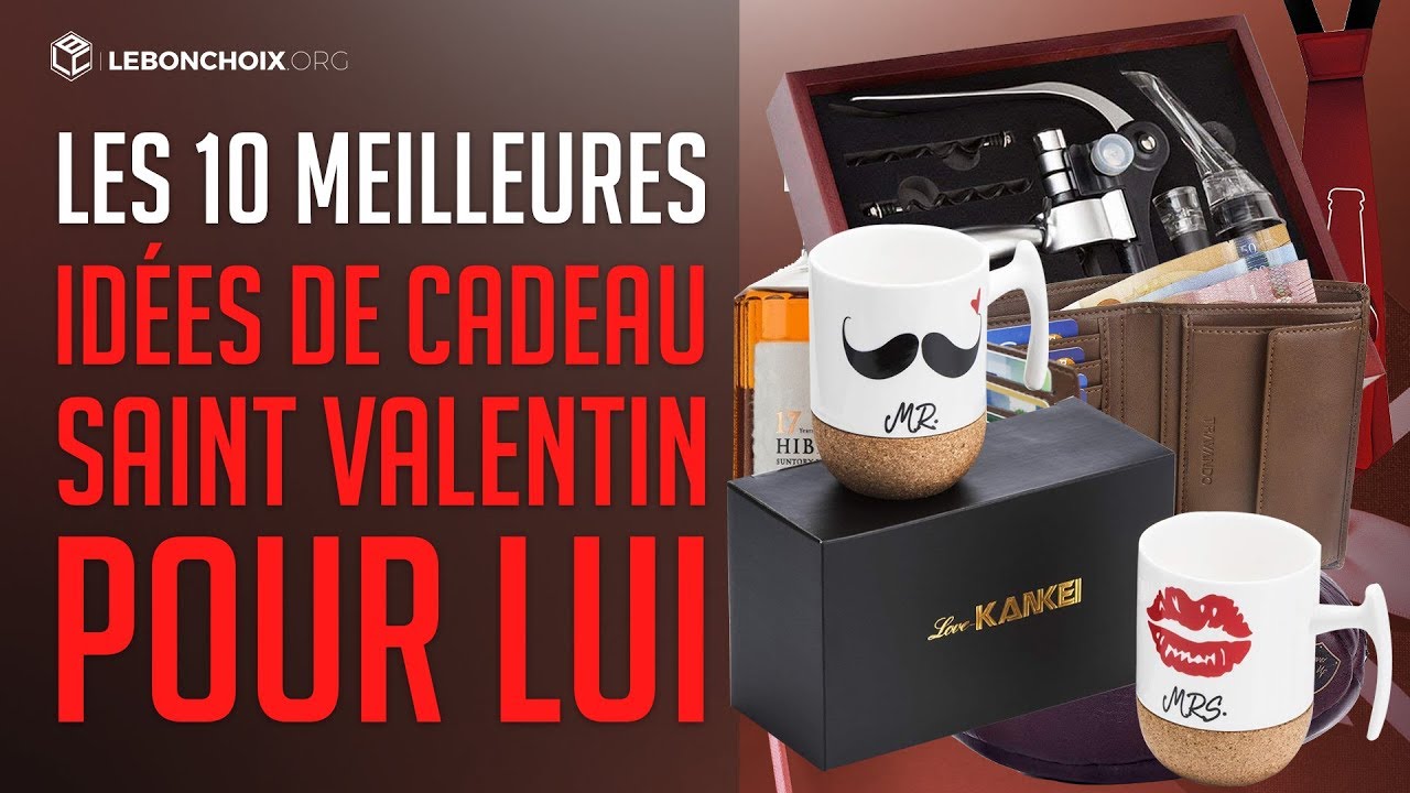 🔴 TOP 10 : MEILLEURE IDEE CADEAU ST VALENTIN POUR LUI 2019 ❤️❤️