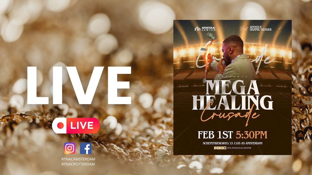 SUNDAY SERVICE | MEGA HEALING CRUSADE w\ APOSTLE SHAMIL GESSER | 01.02.2026