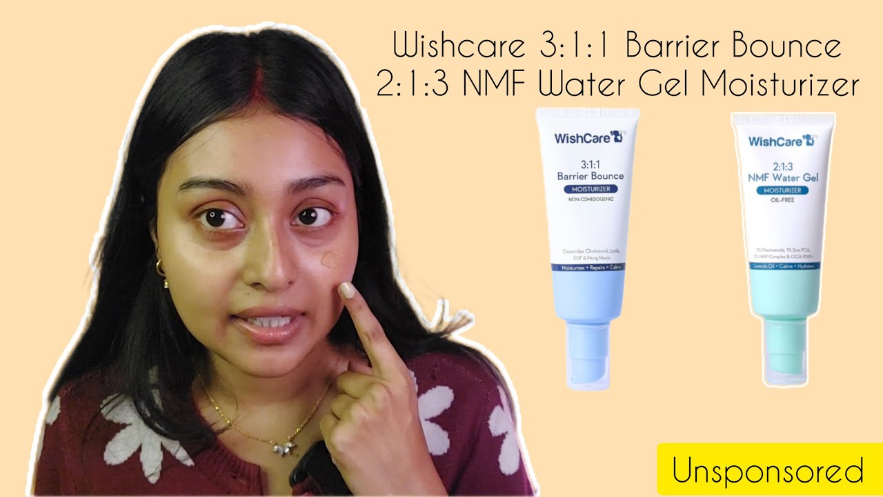 Обзор увлажняющего крема Wishcare 3:1:1 Barrier Bounce и увлажняющего геля NMF 2:1:3 #безрекламы