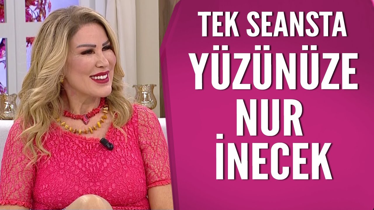Tek seansta ciltteki lekeler gidecek yüzünüze nur inecek...