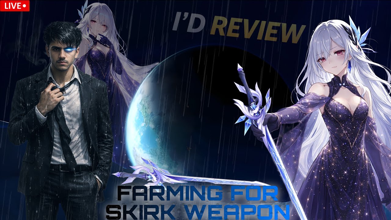 🔴 LIVE GENSHIN | VIEWER ID REVIEW & SKIRK WEAPON FARMING