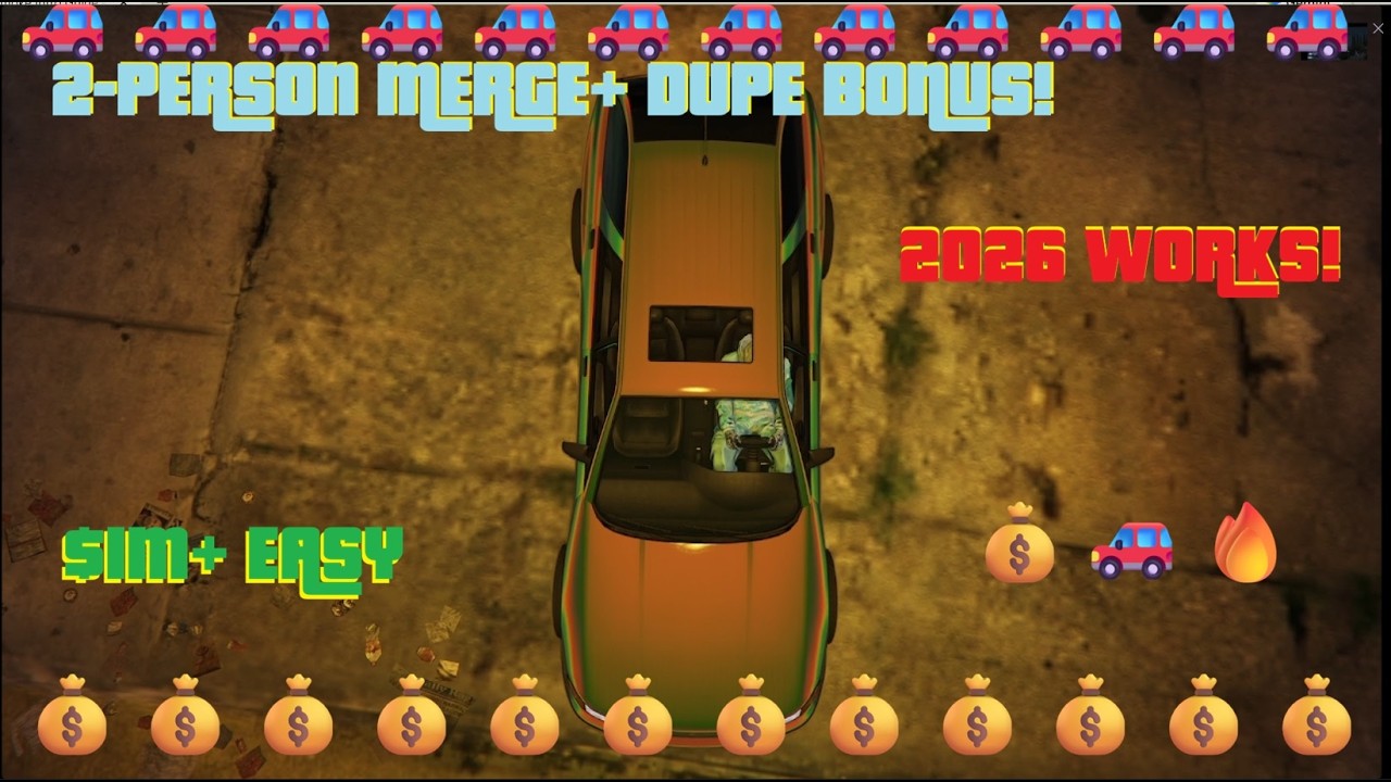 *** PATCHED *** 🚗🔥 2-Person Facility Car Merge/Dupe using the Obese Giraffe method