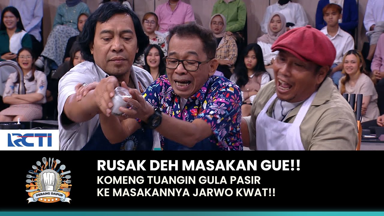 Masakan Jarwo Kwat Dikasih Gula Sama Komeng! | PERANG DAPUR (3/4)