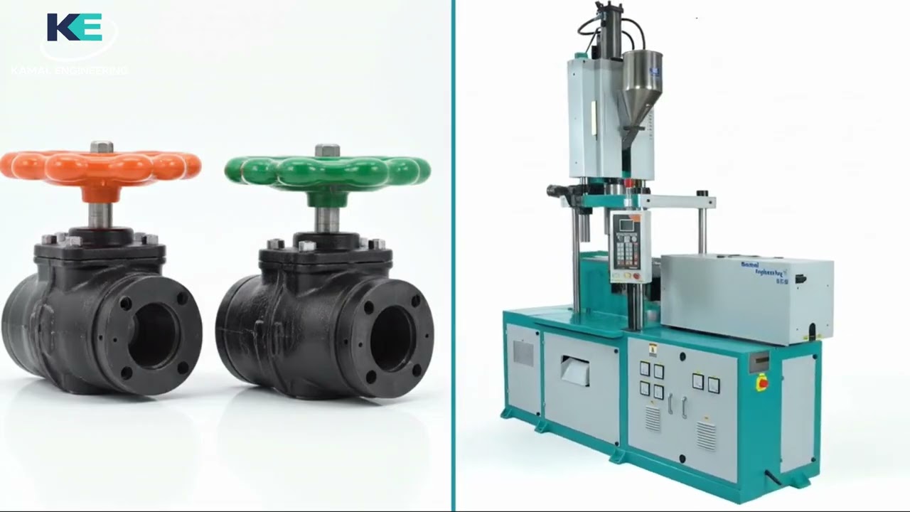 Toggle type vertical injection moulding machine model available 60 gram to 100 gram con-7874146156