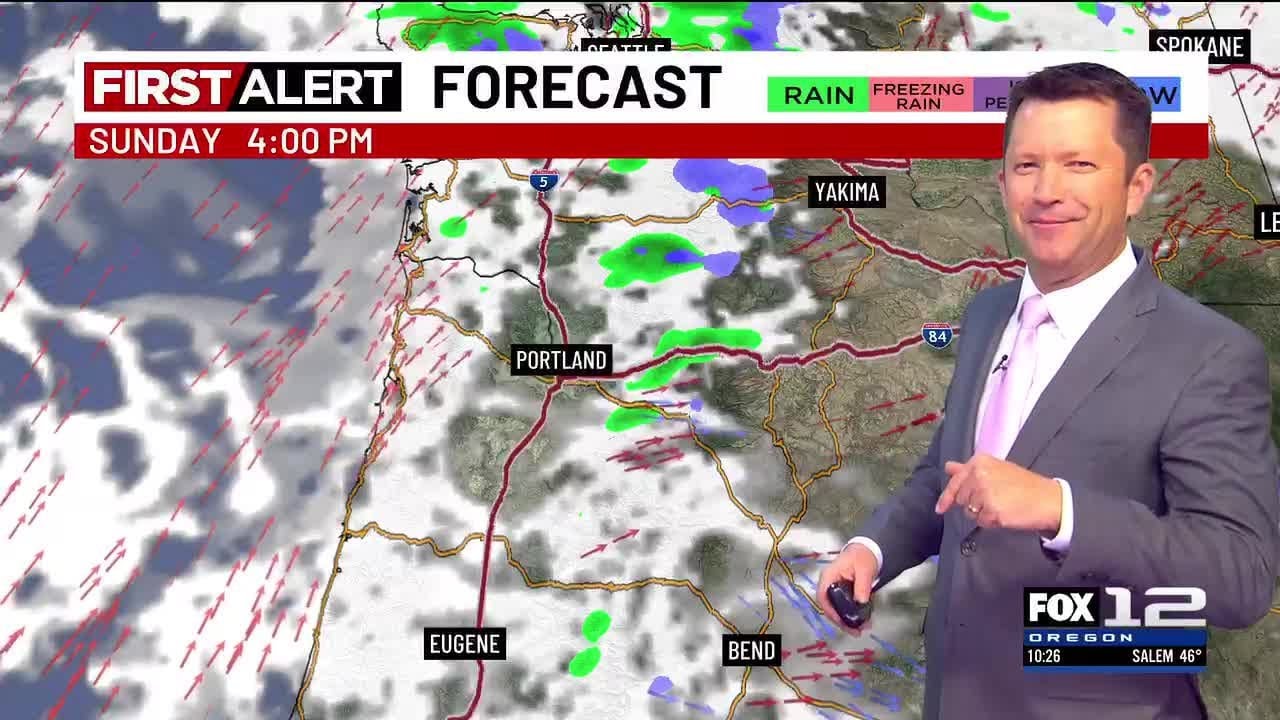 Saturday evening weather forecast (1/31)