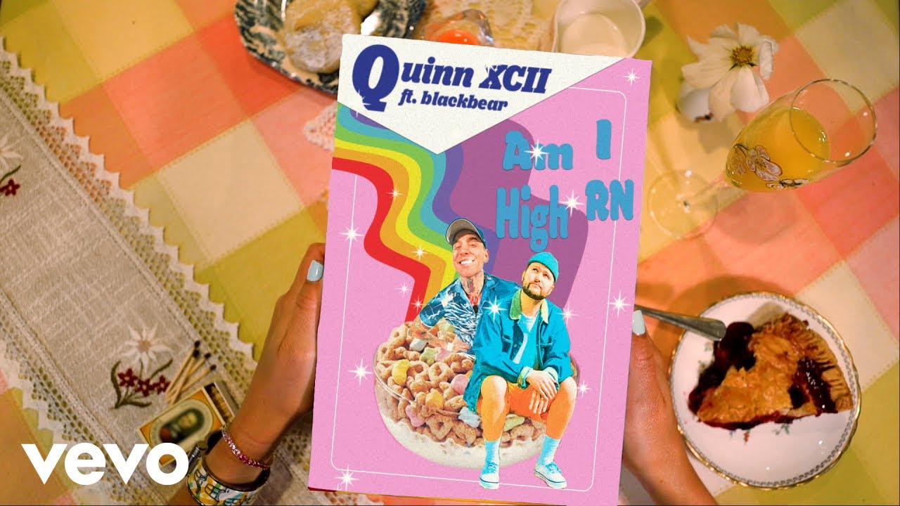 Quinn XCII - Am I High Rn (feat. blackbear) (Official Lyric Video)