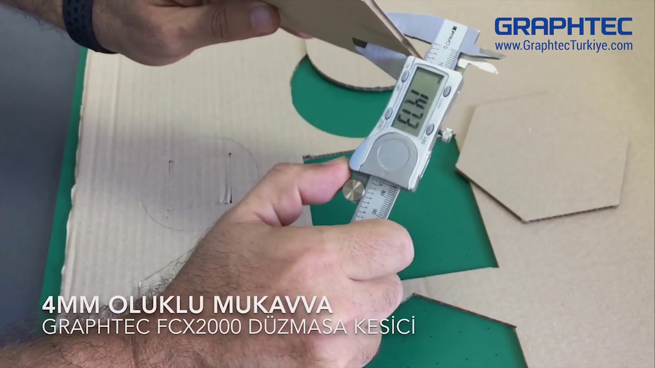 Plotter Fiyatları | Graphtec FCX2000 Oluklu Mukavva Kesimi