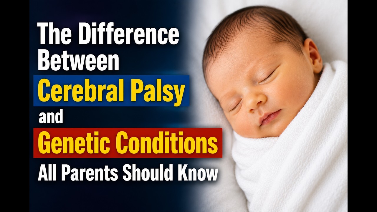 The Difference Between Cerebral Palsy and Genetic Conditions All Parents Should Know