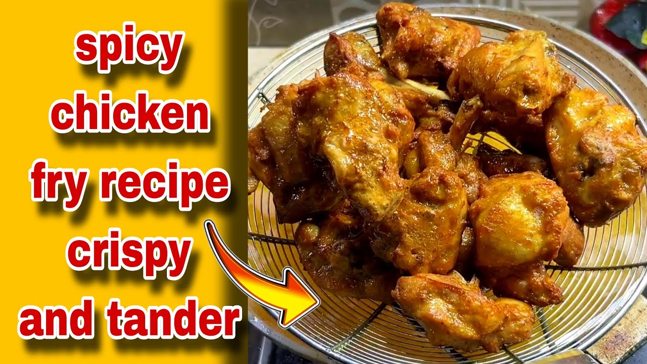 How to make restaurant style chicken fry recipe|spicy chicken fry recipe|