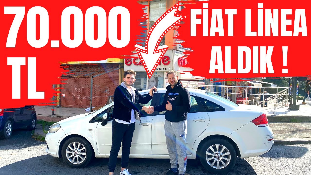 70.000 TL FİAT LİNEA ALDIK !