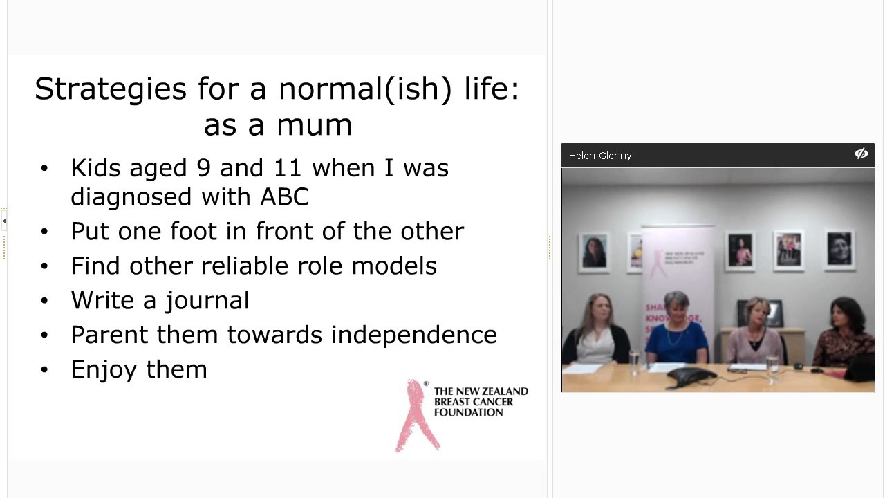 BCFNZ Webinar: Living a normal(ish) life with ABC
