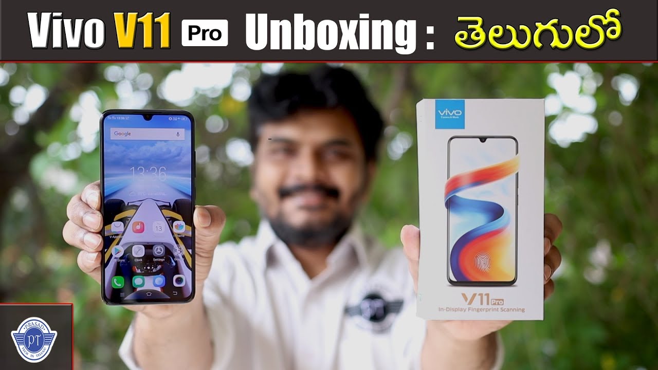 Vivo V11 Pro Unboxing & initial impressions ll in telugu ll