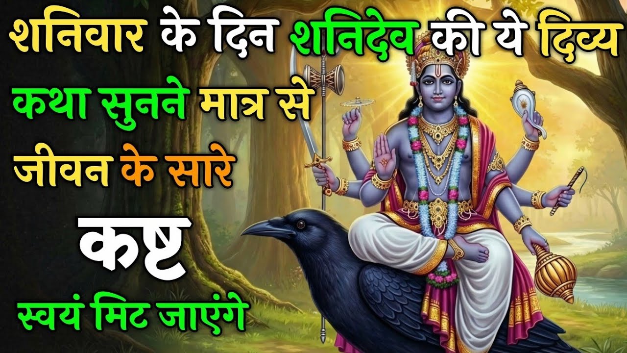 शनिवार को शनिदेव की ये कथा सुनलो  जीवन के सारे कष्ट स्वयं नष्ट हो जाते हैं ...! | Shani Pradosh Kath