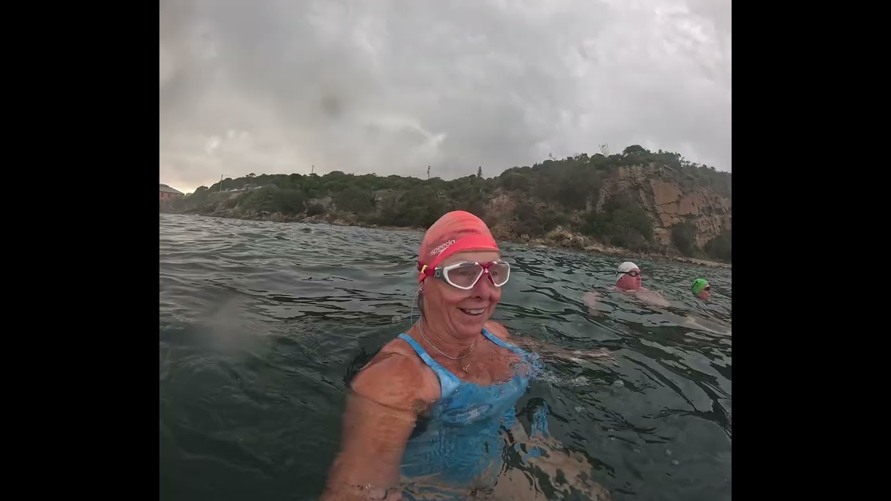 Tathra wharf swim with the locals 