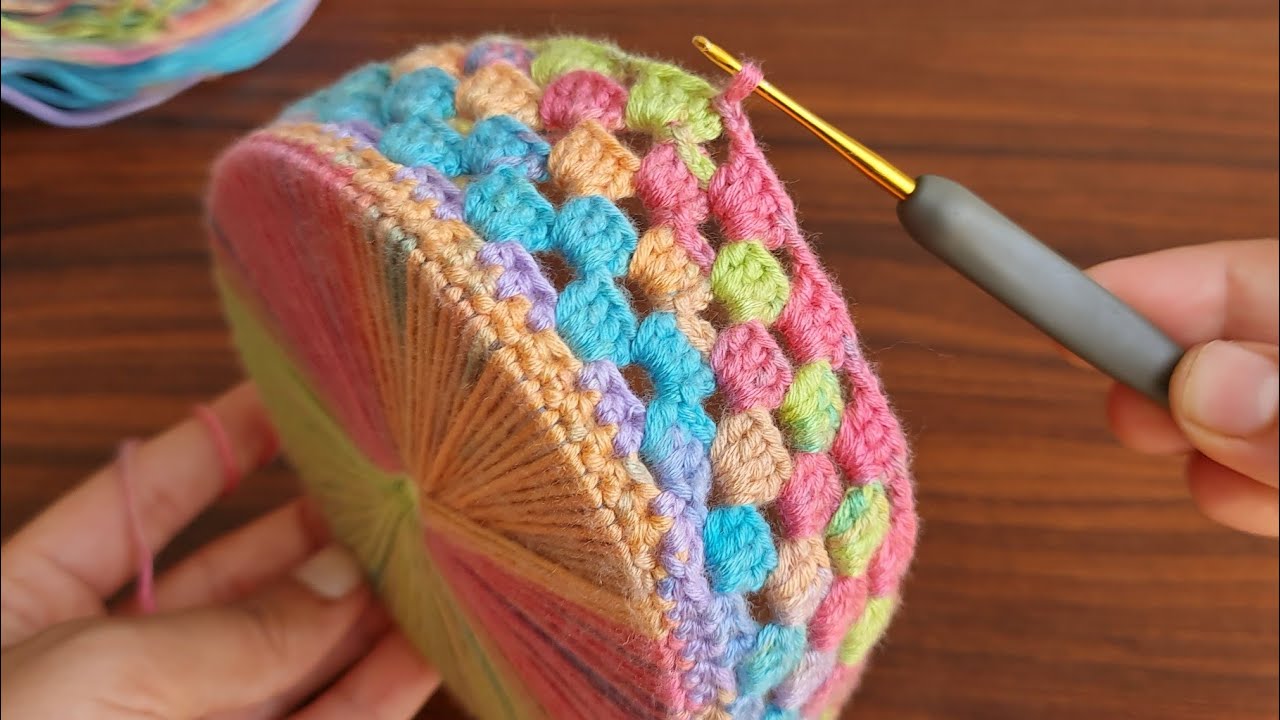 INCREDIBLE 😍 Muy Hermoso ✔️ I knitted my friends and they liked it /easy #knitting