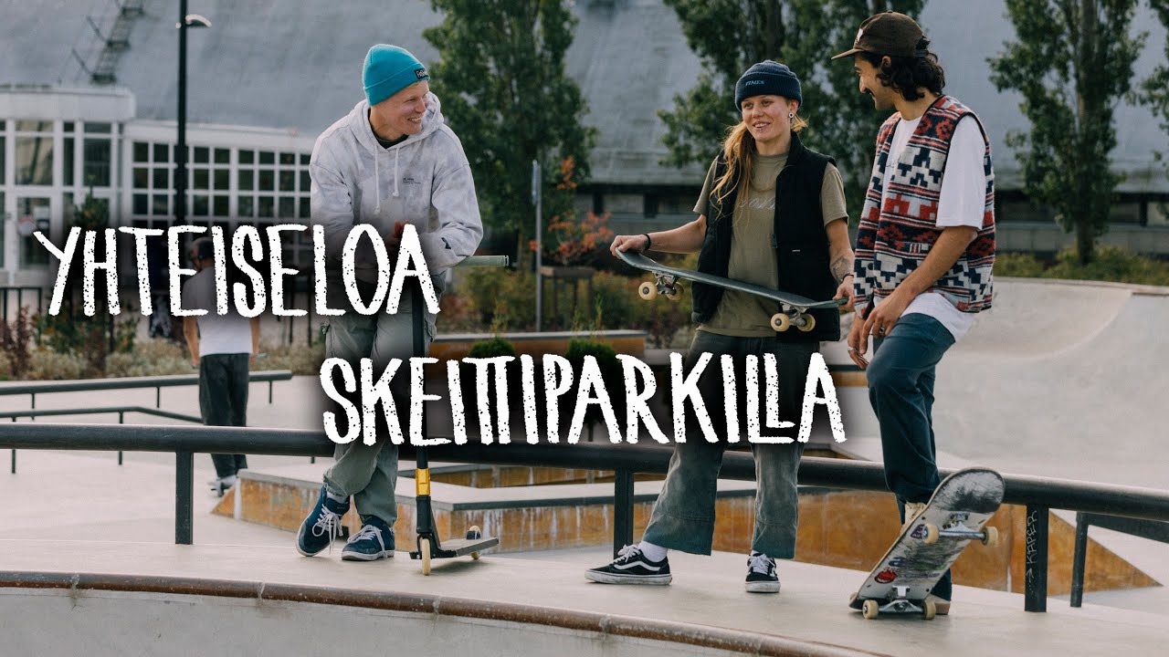 YHTEISELOA SKEITTIPARKILLA - skeittiparkkien yhteiset s&auml;&auml;nn&ouml;t