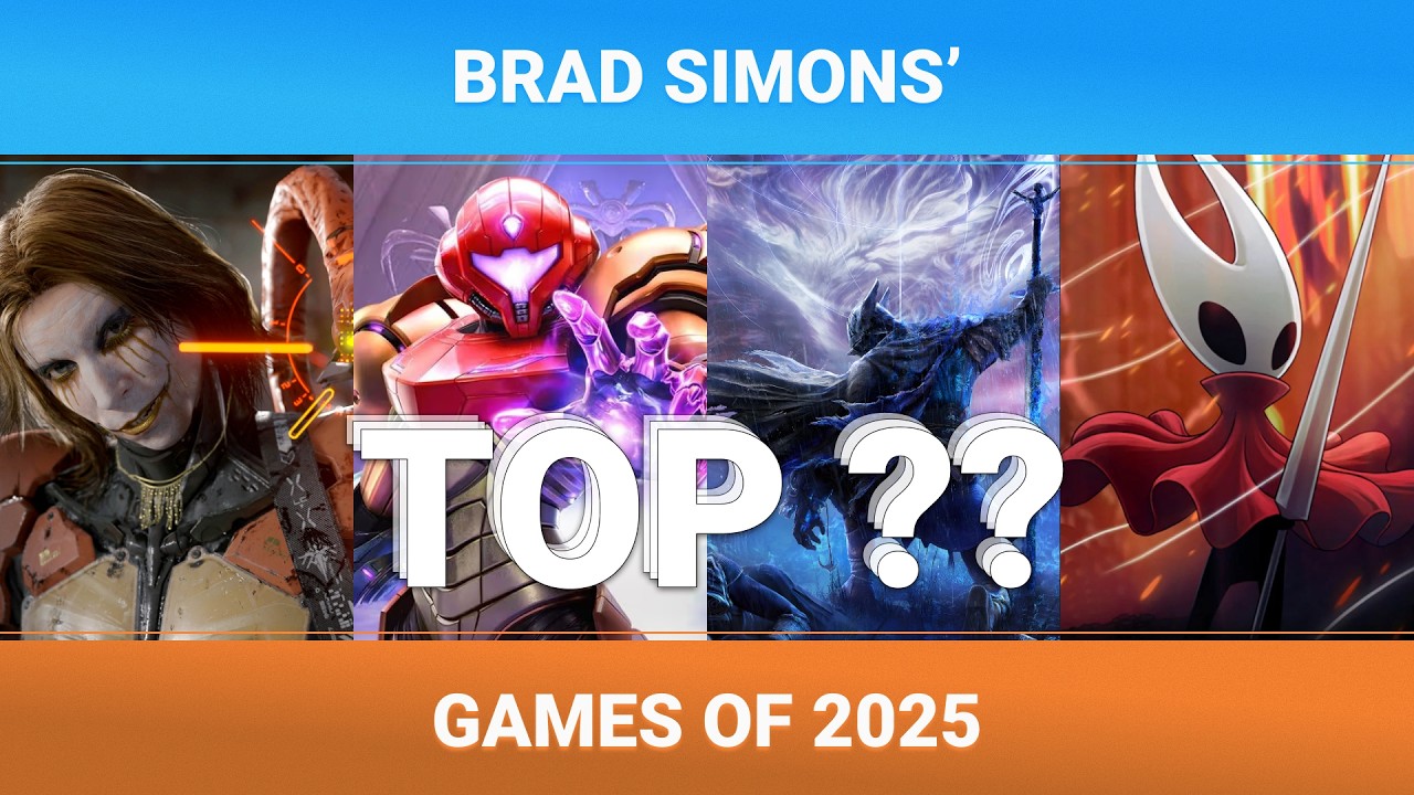 Brad Simons Grades Every Game He Played in 2025 For His GOTY