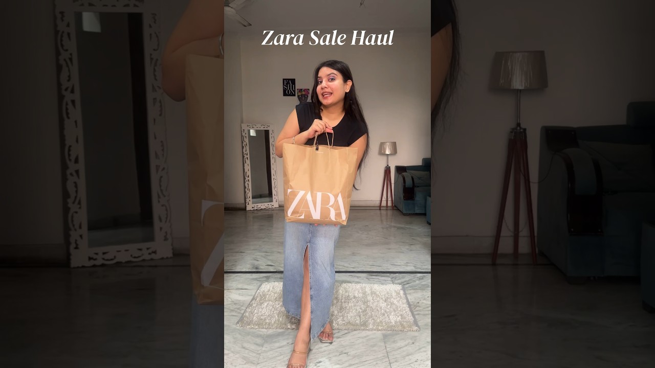 Zara sale haul #zarasalehaul #zara #styling #fashion #explore #viralshort #hacks #fashiontrends