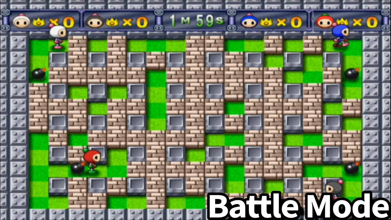 Bomberman Land 2 (PS2) - Battle Mode