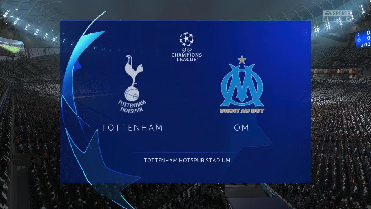 FIFA 22 Лига чемпионов Тоттенхэм-Марсель (PS5 4k)