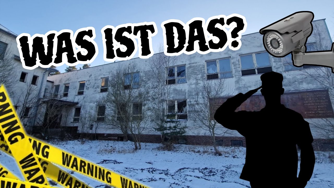 Niemand ist hier… 😨 Urbex im Militärgebäude & an der alten Grenze🚷🔦
